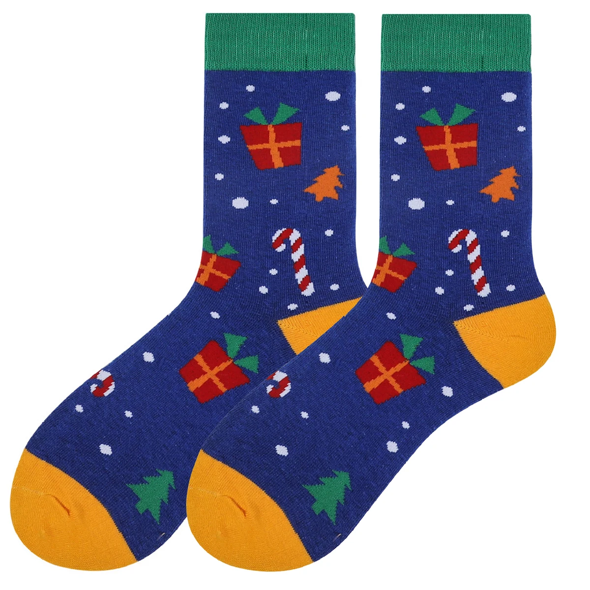 Cotton Mid Calf Crew Sports Sock Running Socks Unisex Jacquard Weave 1