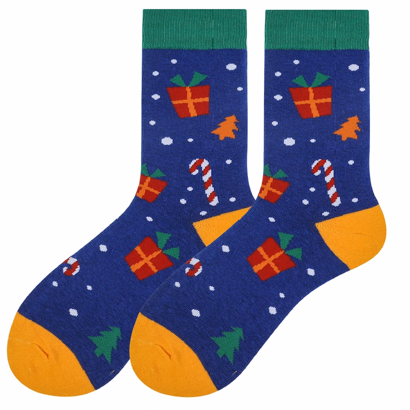 Cotton Mid Calf Crew Sports Sock Running Socks Unisex Jacquard Weave