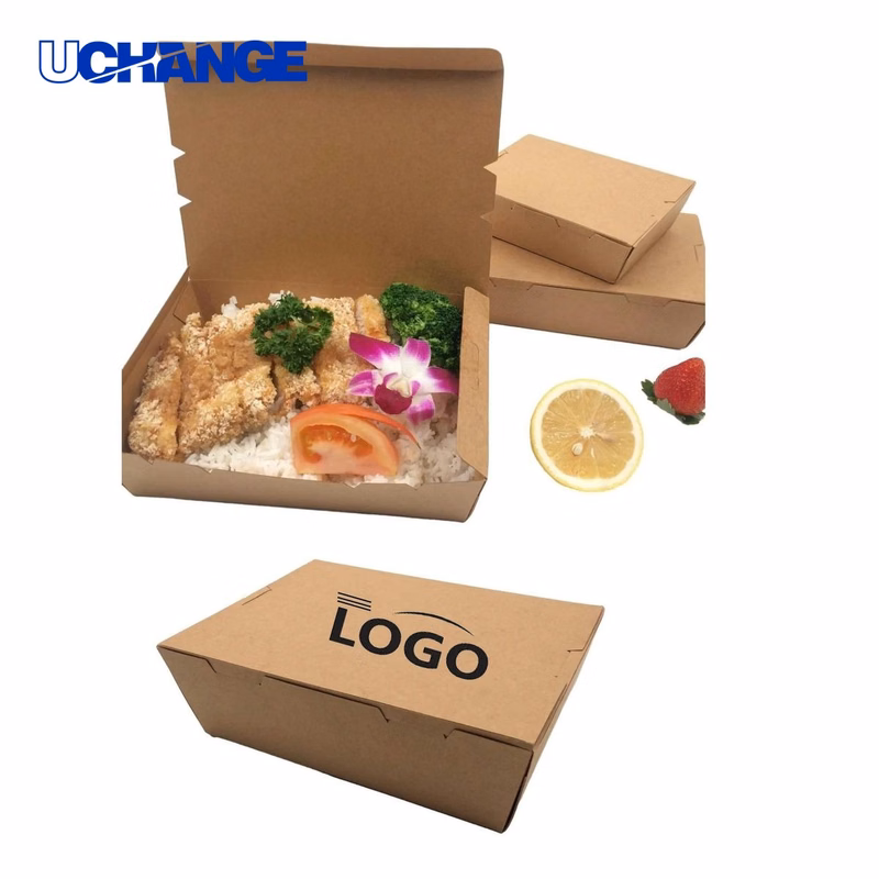 Kraft Paper Restaurant Packaging Box