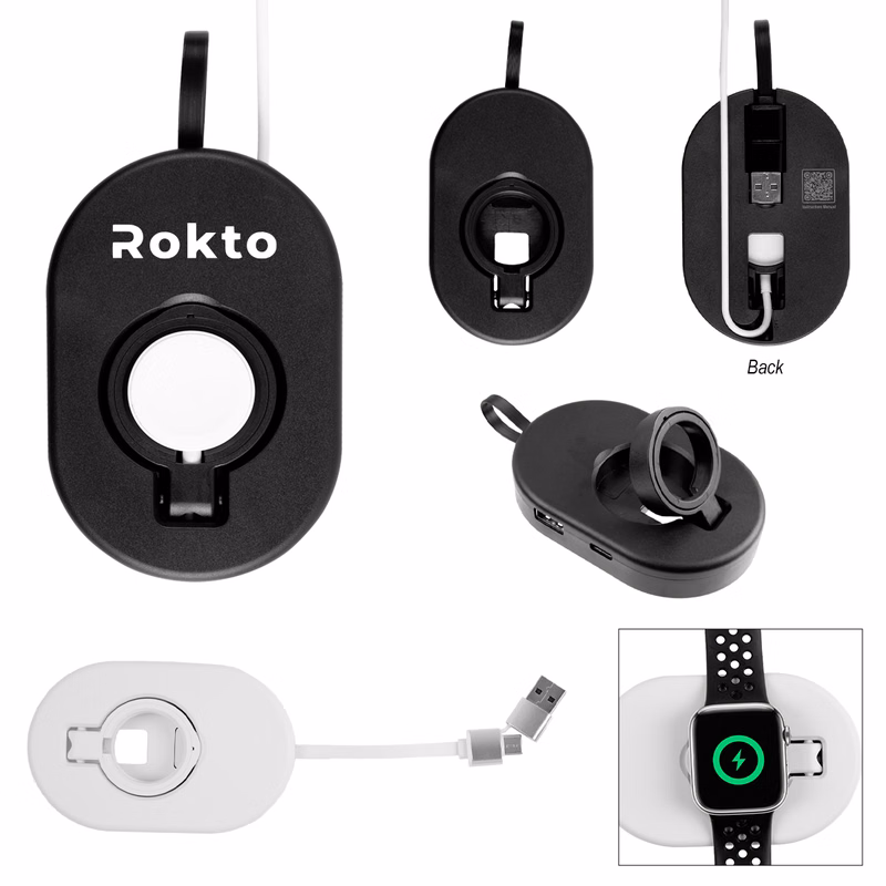 Charging Hub With Wireless Watch Dock
