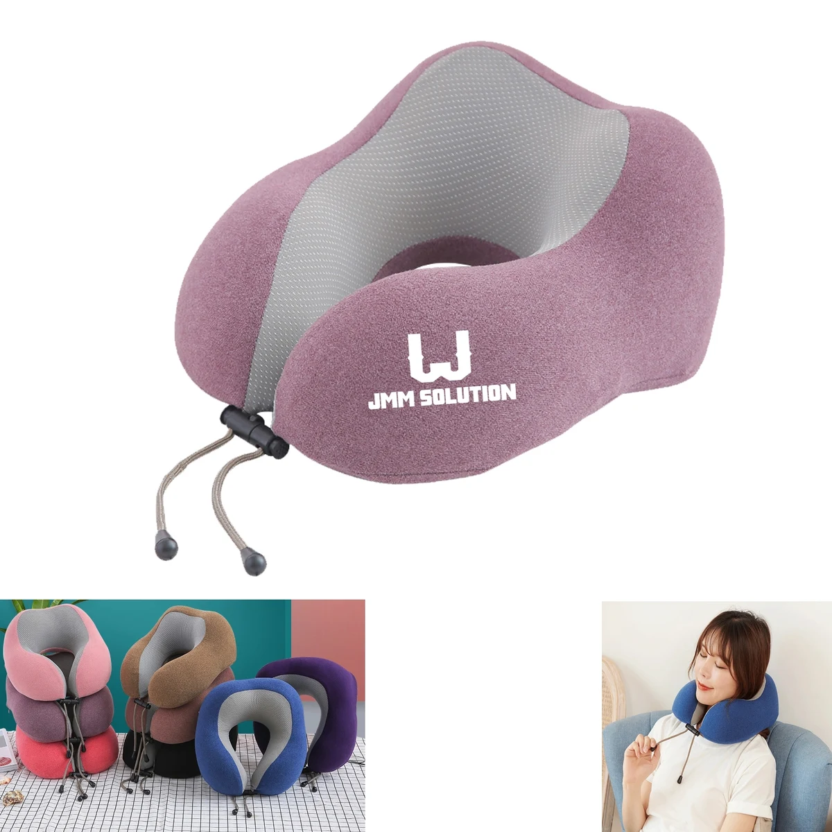Memory Foam Travel Neck Pillow 1