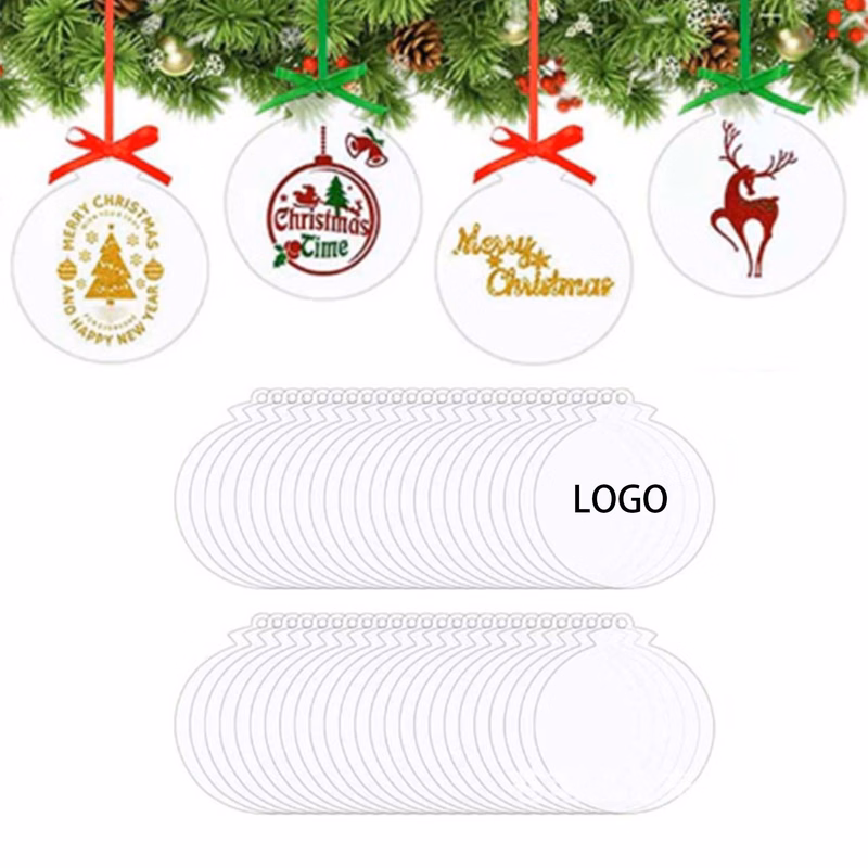 Round Acrylic Hangtag