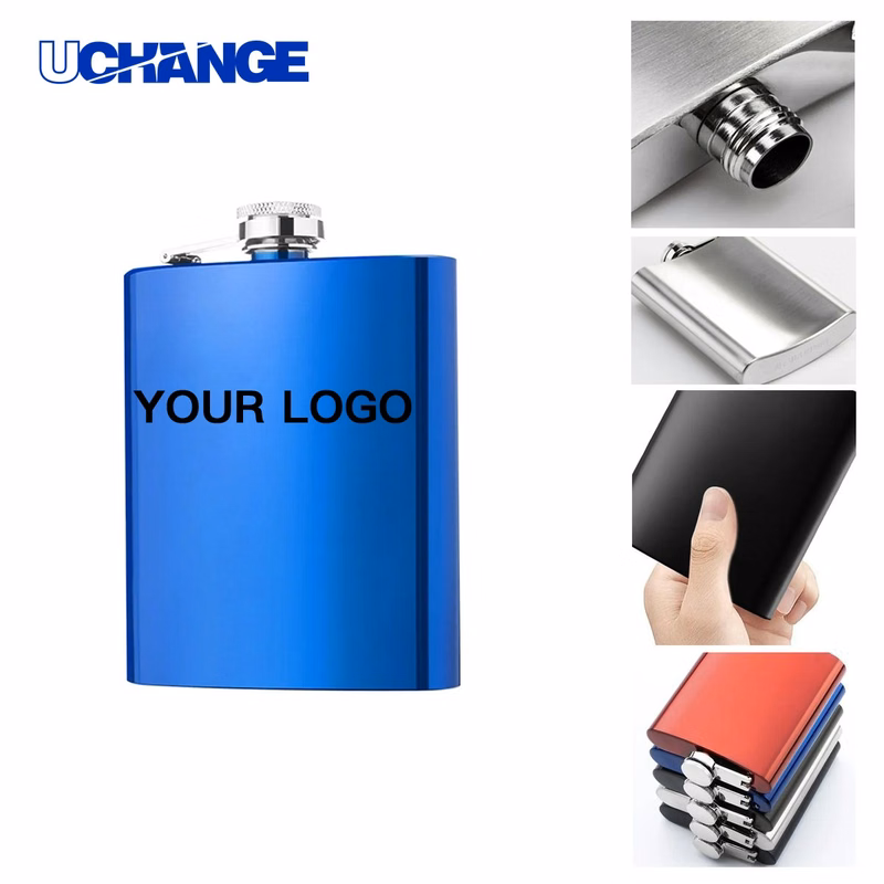 Portable Stainless Steel Flask Bottle for Beverages