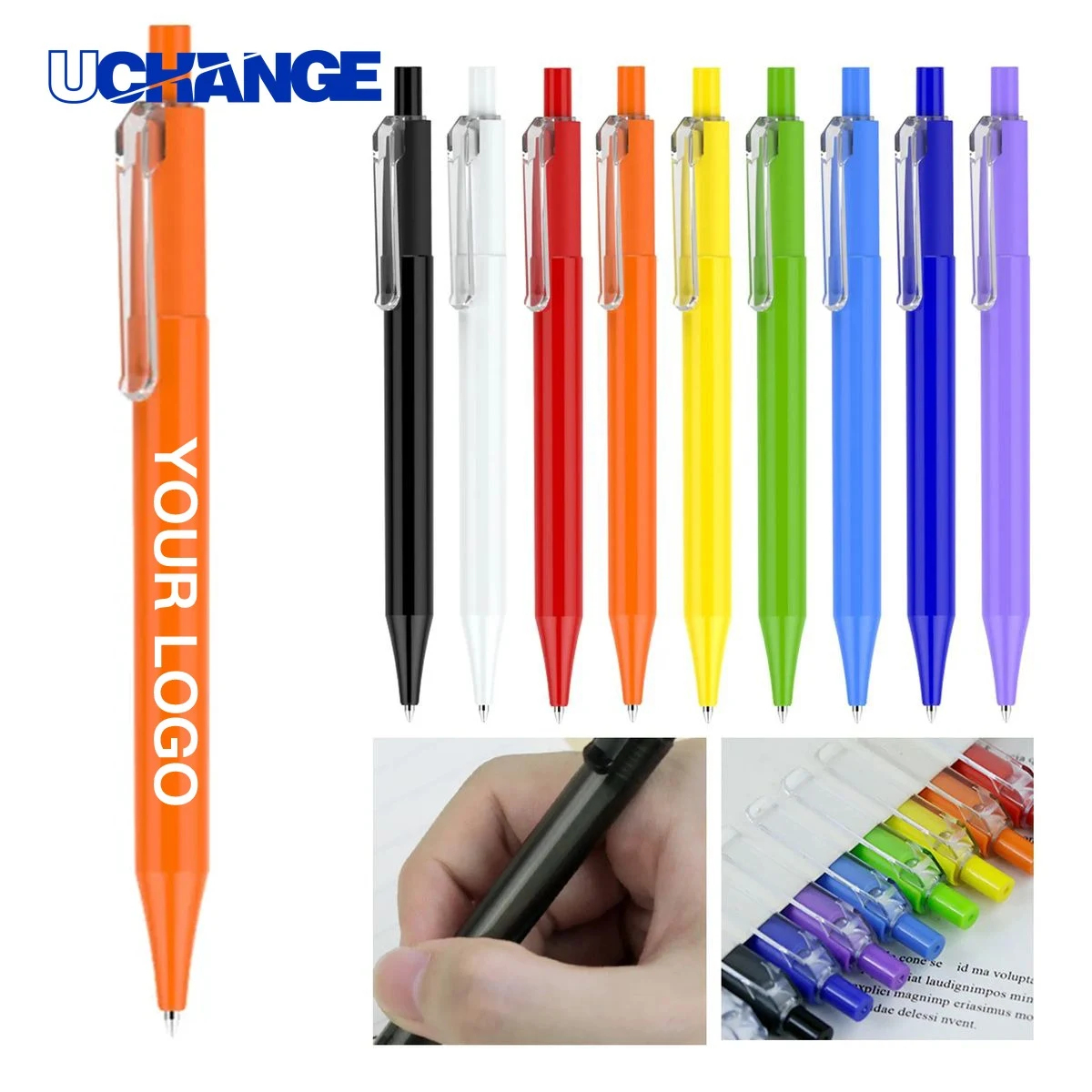 Custom Logo Gel Pen 1