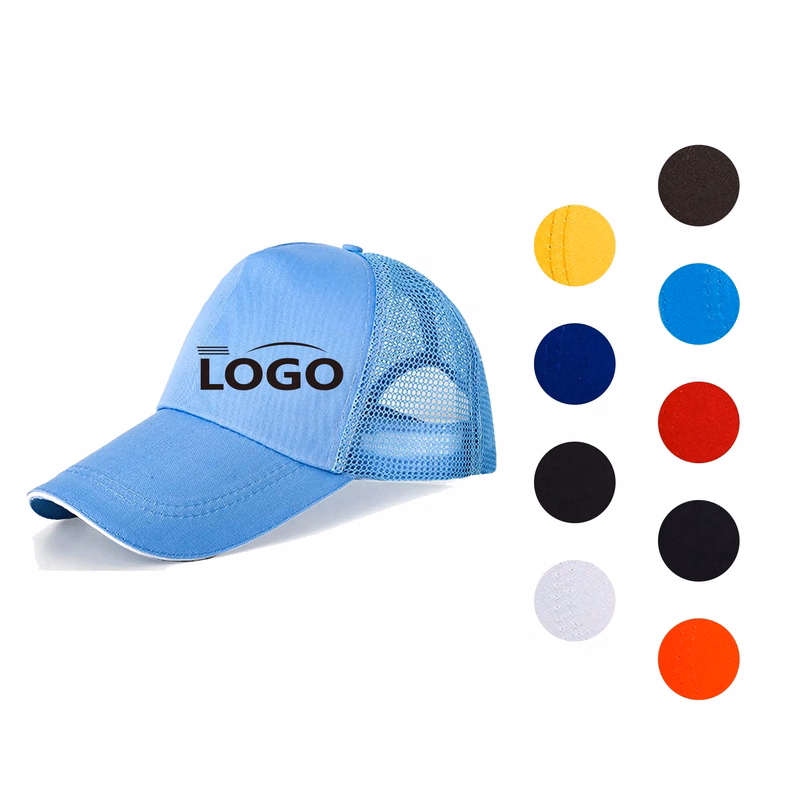 Customizable Mesh Trucker Cap Breathable Baseball Hat Unisex