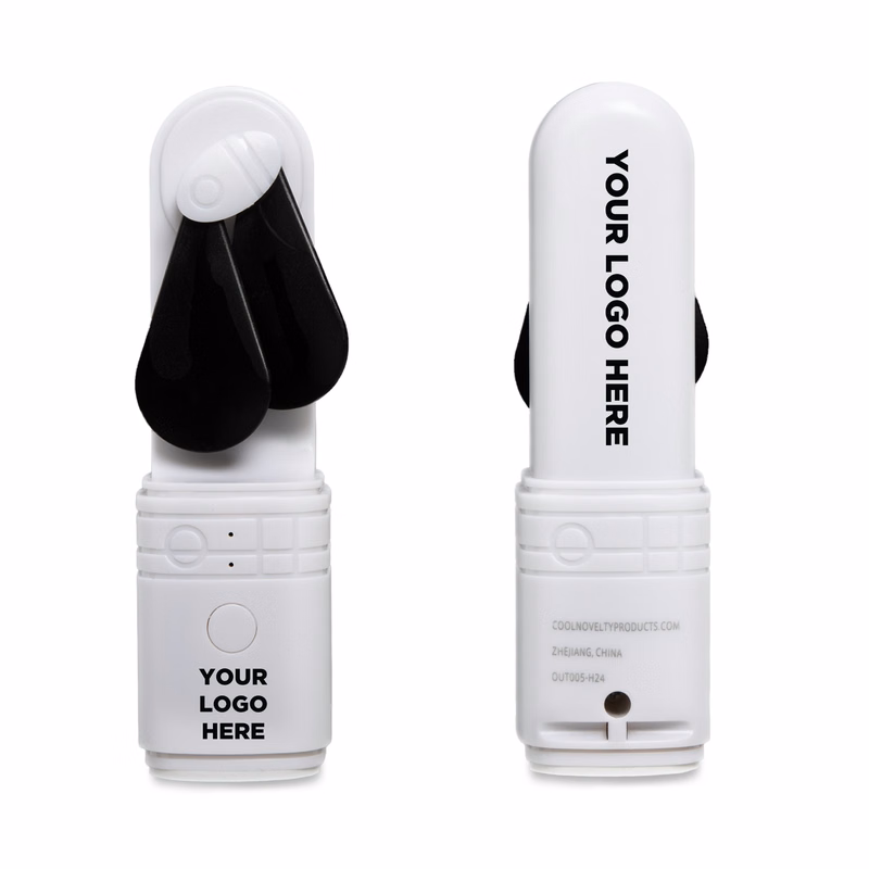 White/Black Rechargeable Fan