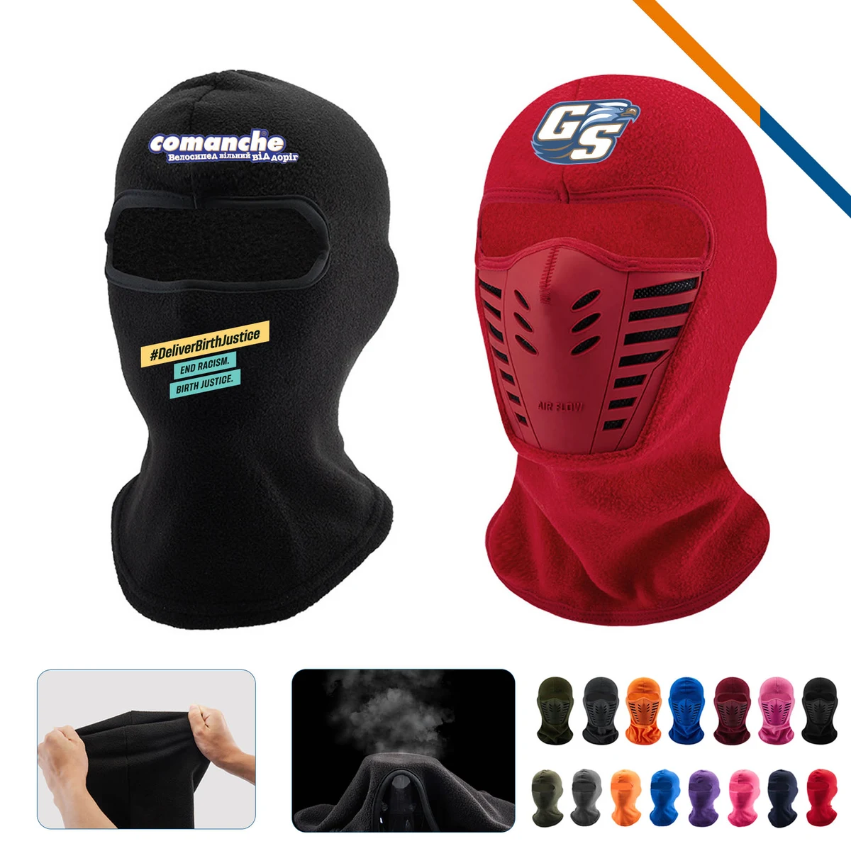 HeatWrap Winter Sports Thermal Full Face Mask 1