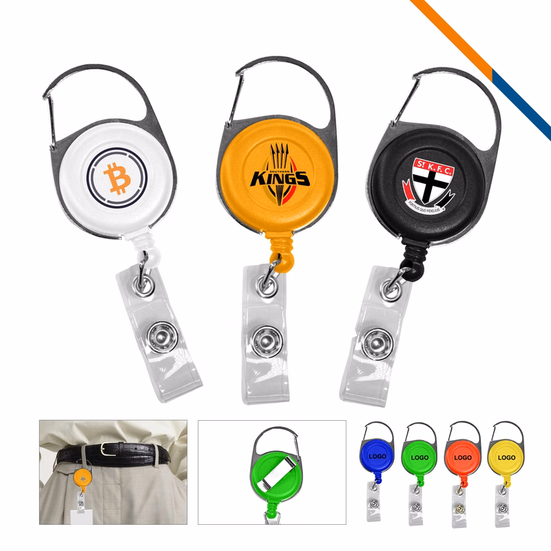 Lemo Carabiner Badge Reel
