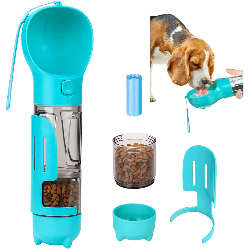 4 In 1 Dog Water Bottle