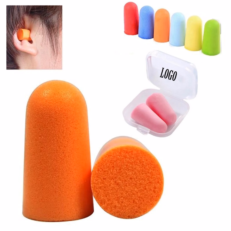 Soft Foam Earplugs in Reusable Case