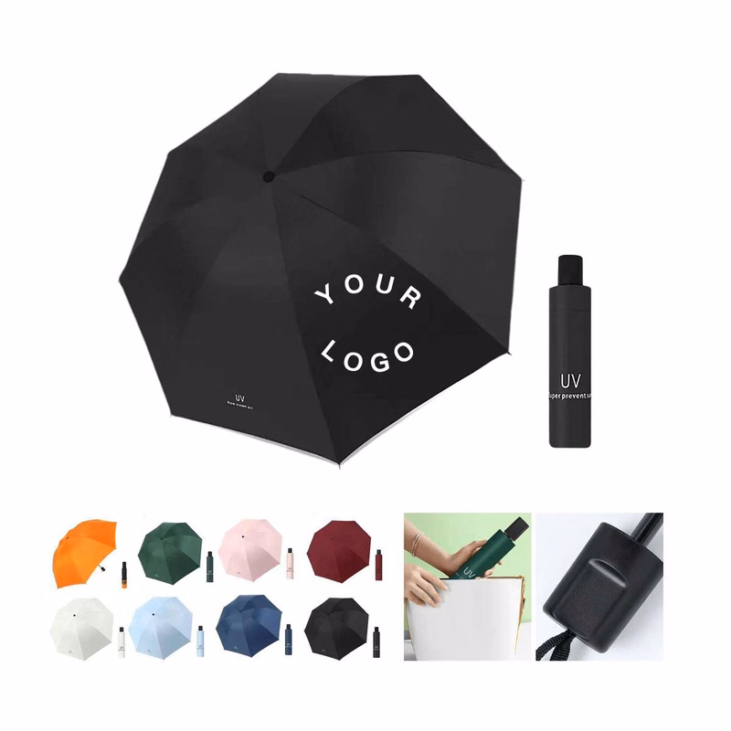 Lightweight 8 Rib Umbrella for Travel and Outdoor Use