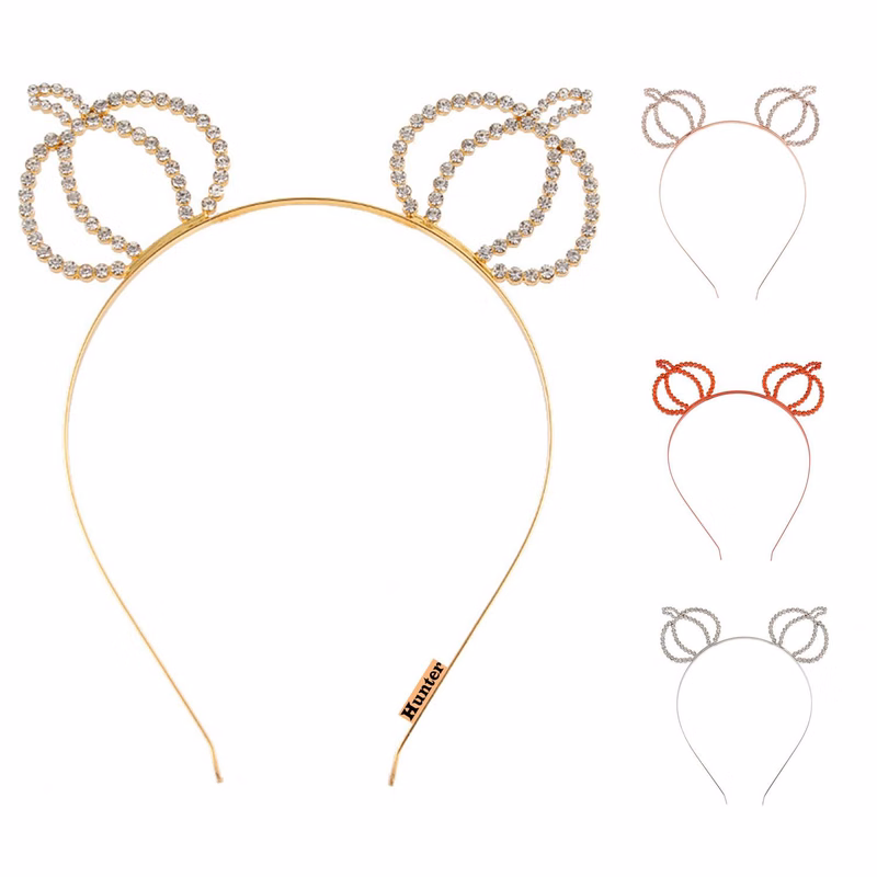 Weird pumpkin headband for Halloween