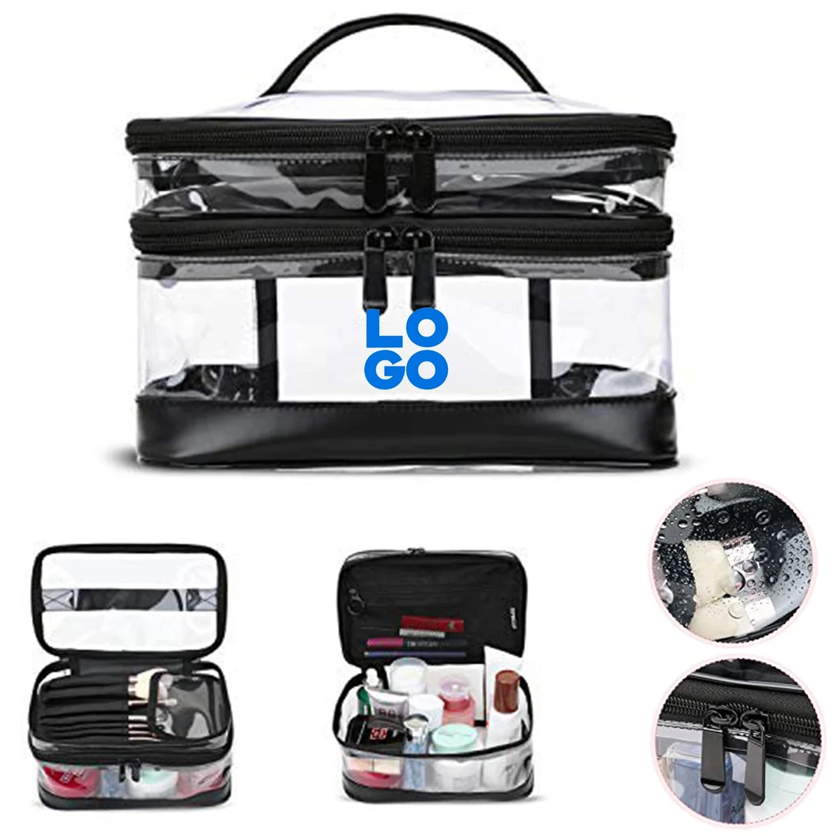 Clear Makeup Bag Organizer 1