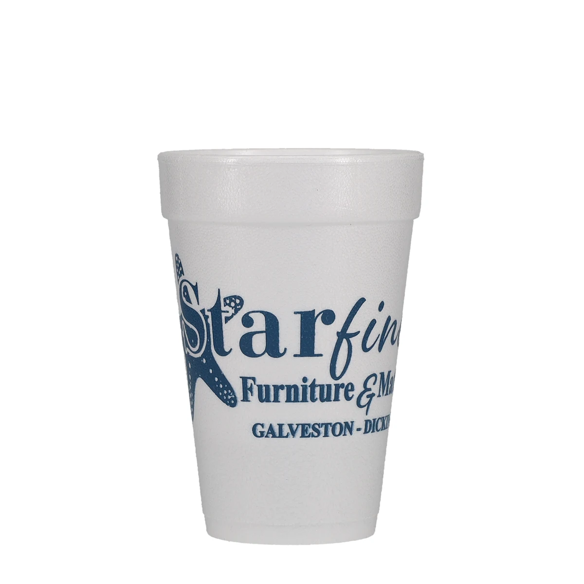 16 oz Foam Cup White Hi-Speed 1