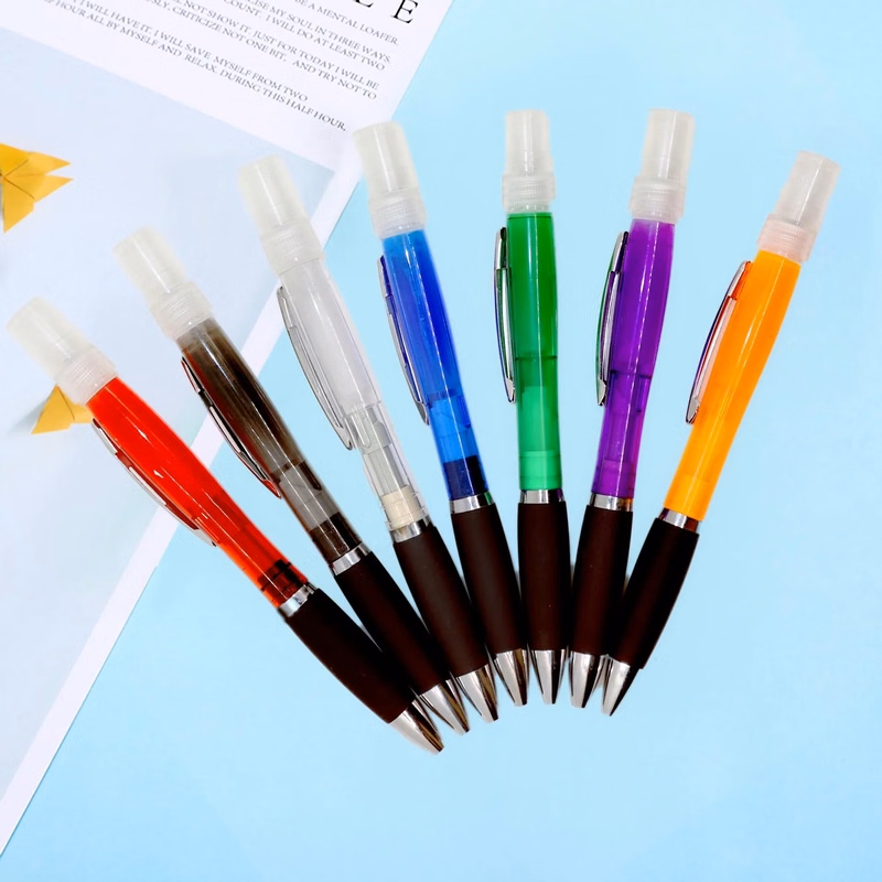 Spray Plastic Ballpoint Pens