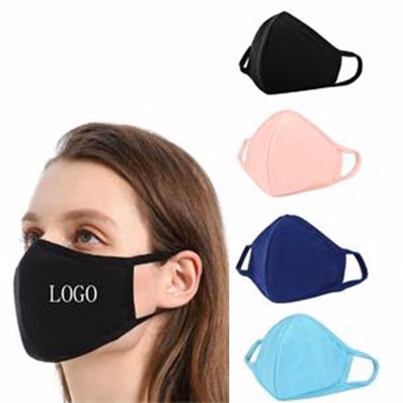 Universal Stereo Black Dustproof And Washable Mask