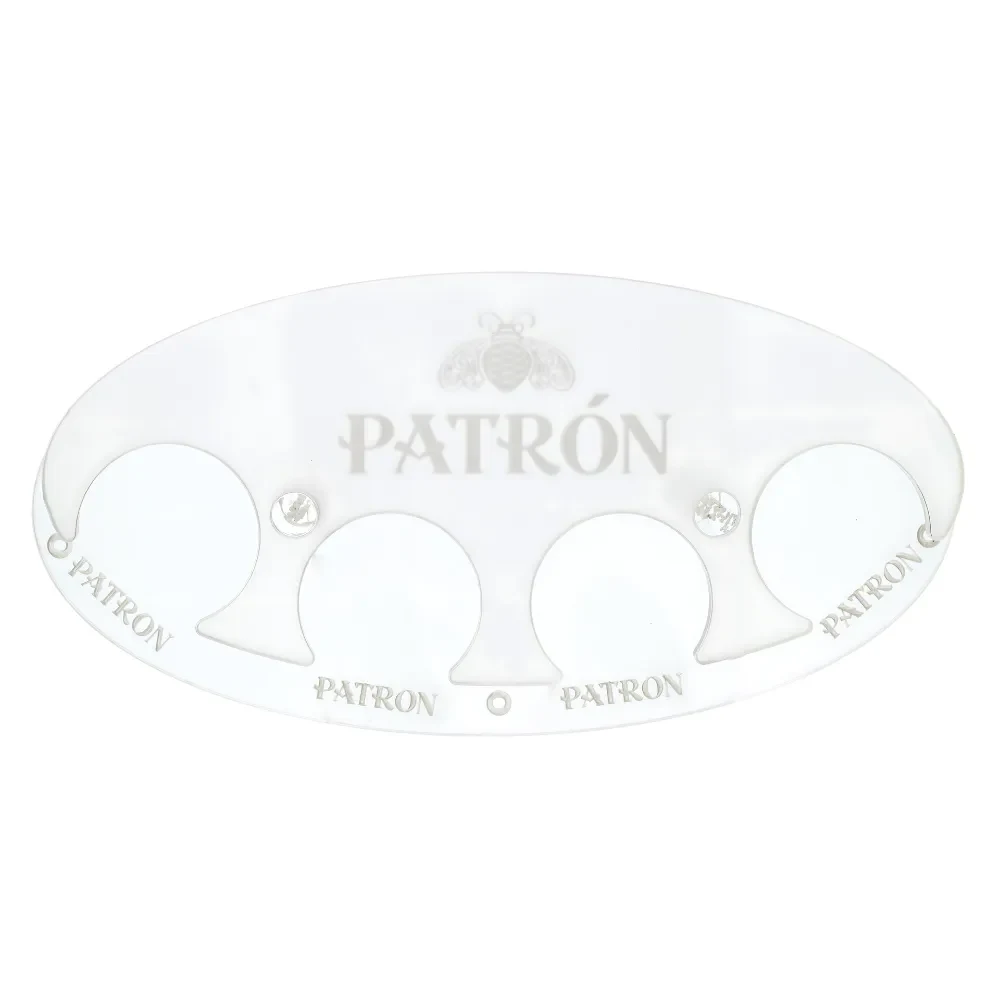 Round Acrylic Shot Tray 1