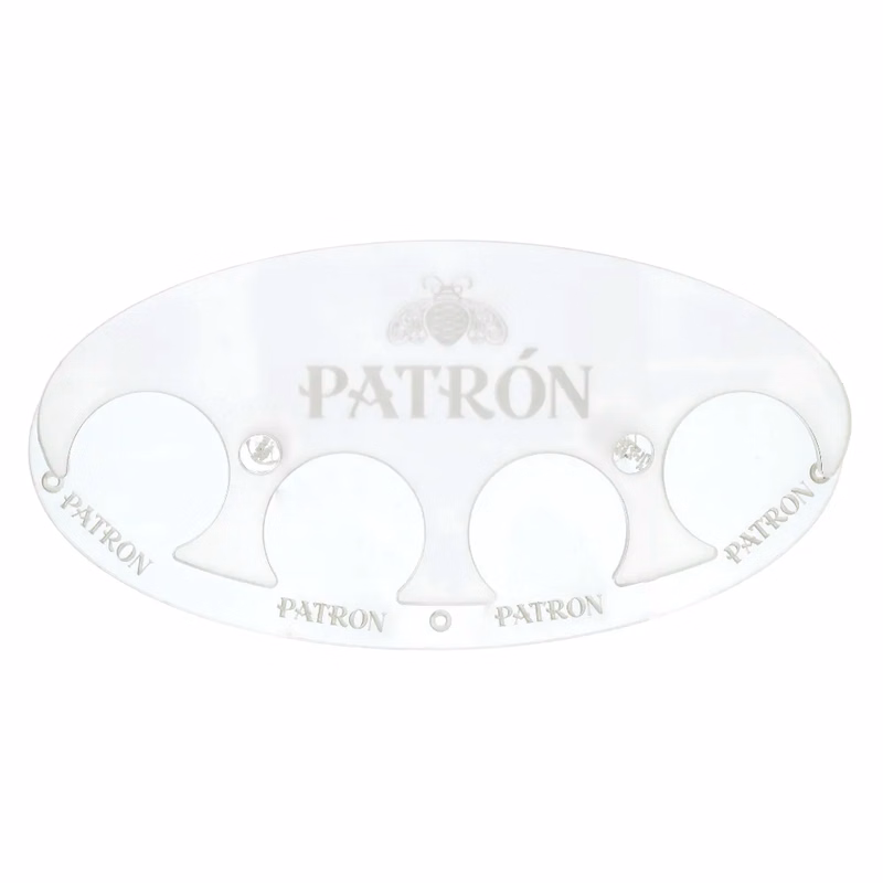 Round Acrylic Shot Tray