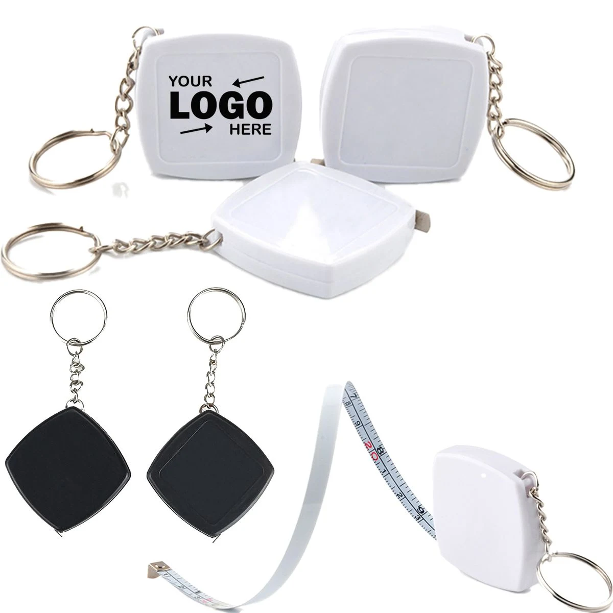 Mini 79 Inch Retractable Tape Measure Keychain 1