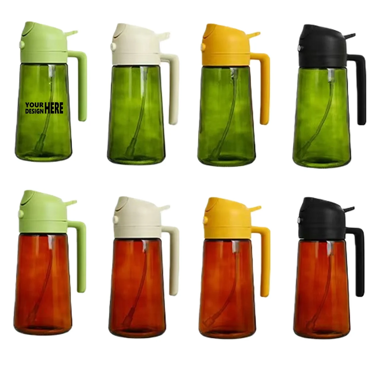 Dual-Function Oil Sprayer And Bottle 1