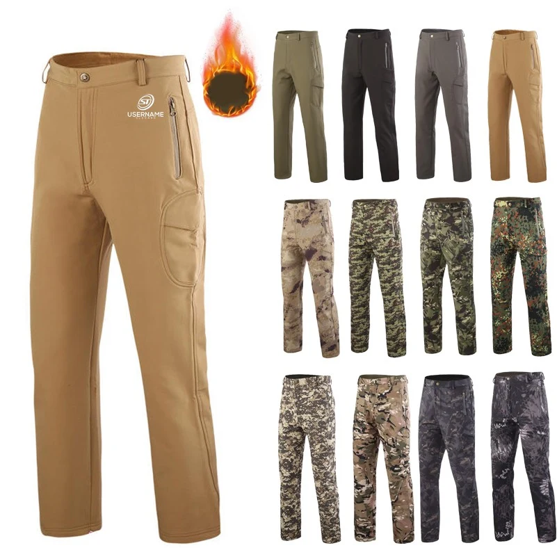 Men's Sport Winter Warm Tactical Pants 1