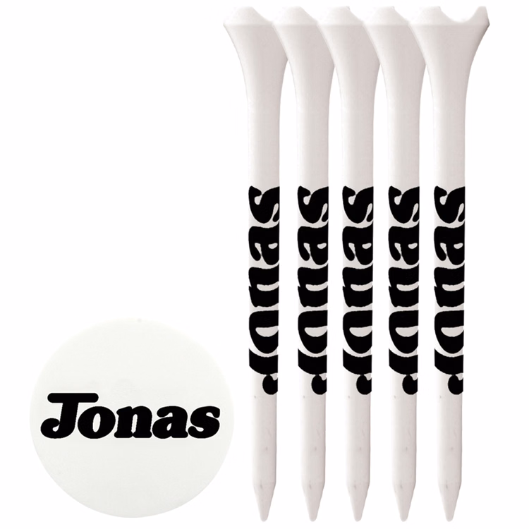 5 Performance Tees 2 3/4", 1 Ball Marker