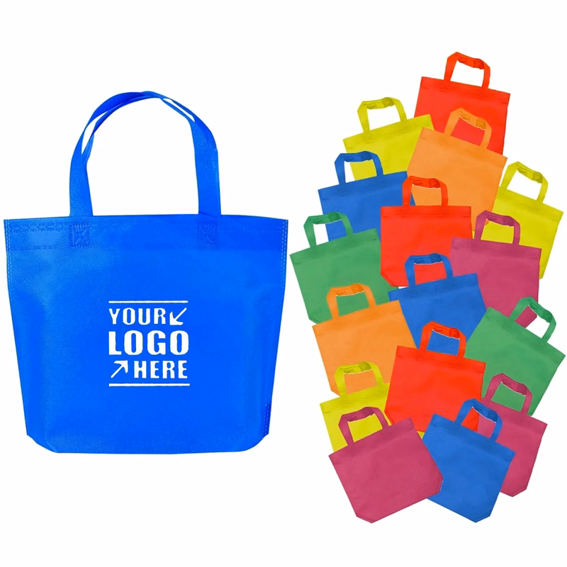 Non Woven Handles Tote Bag Eco Friendly Reusable