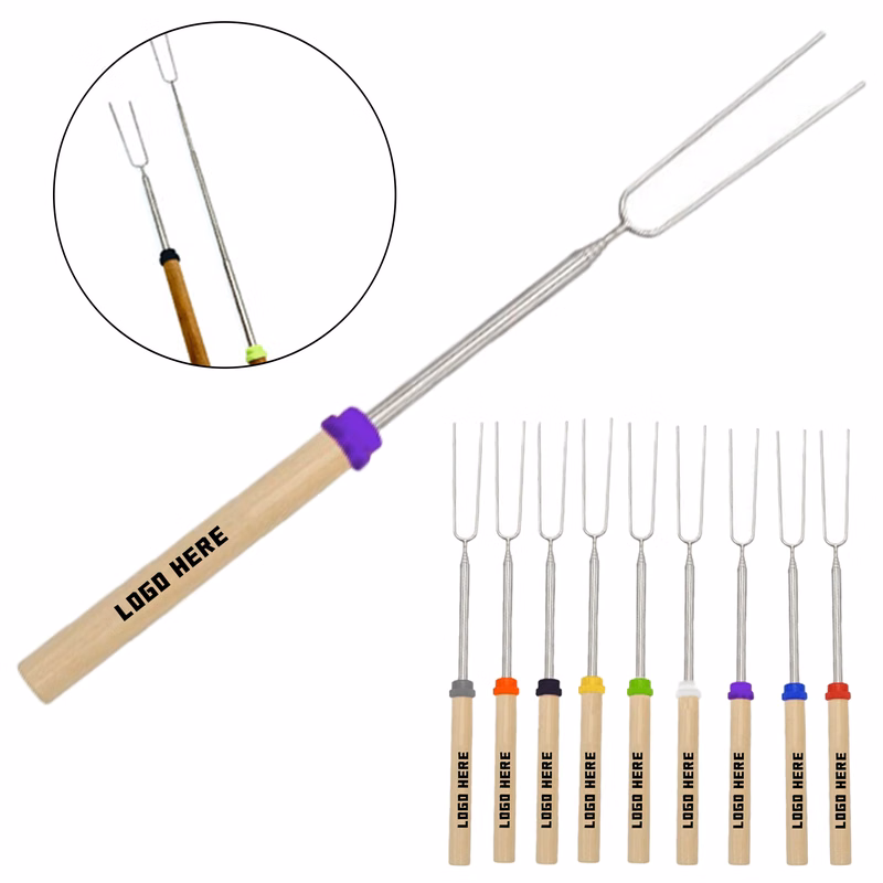 Stainless Steel Telescopic Grill Fork