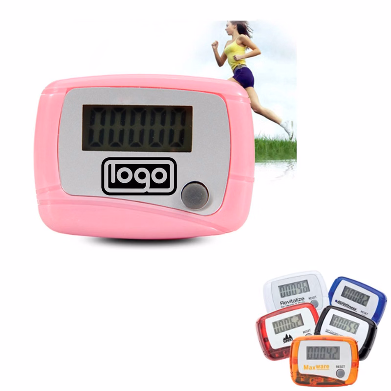 Simple Step Counter Walking Pedometer with Clip