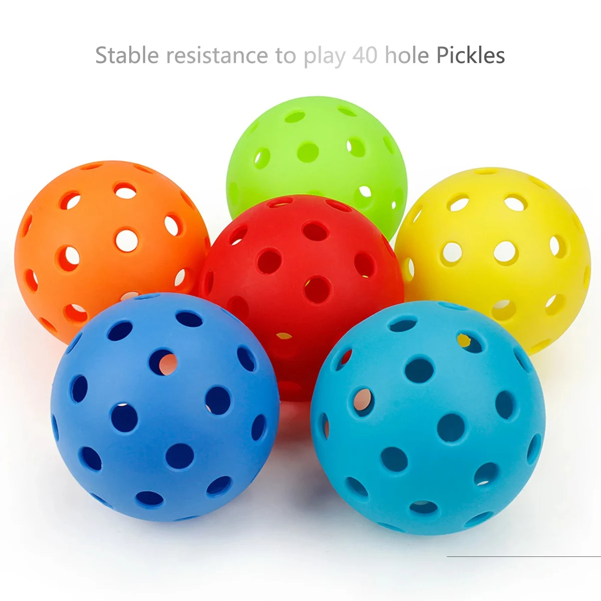 40 Hole Indoor/Outdoor Pickleball 1