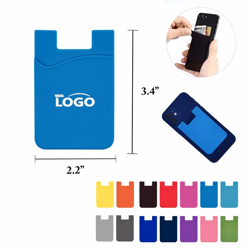 MOQ50 Silicone Card Holder