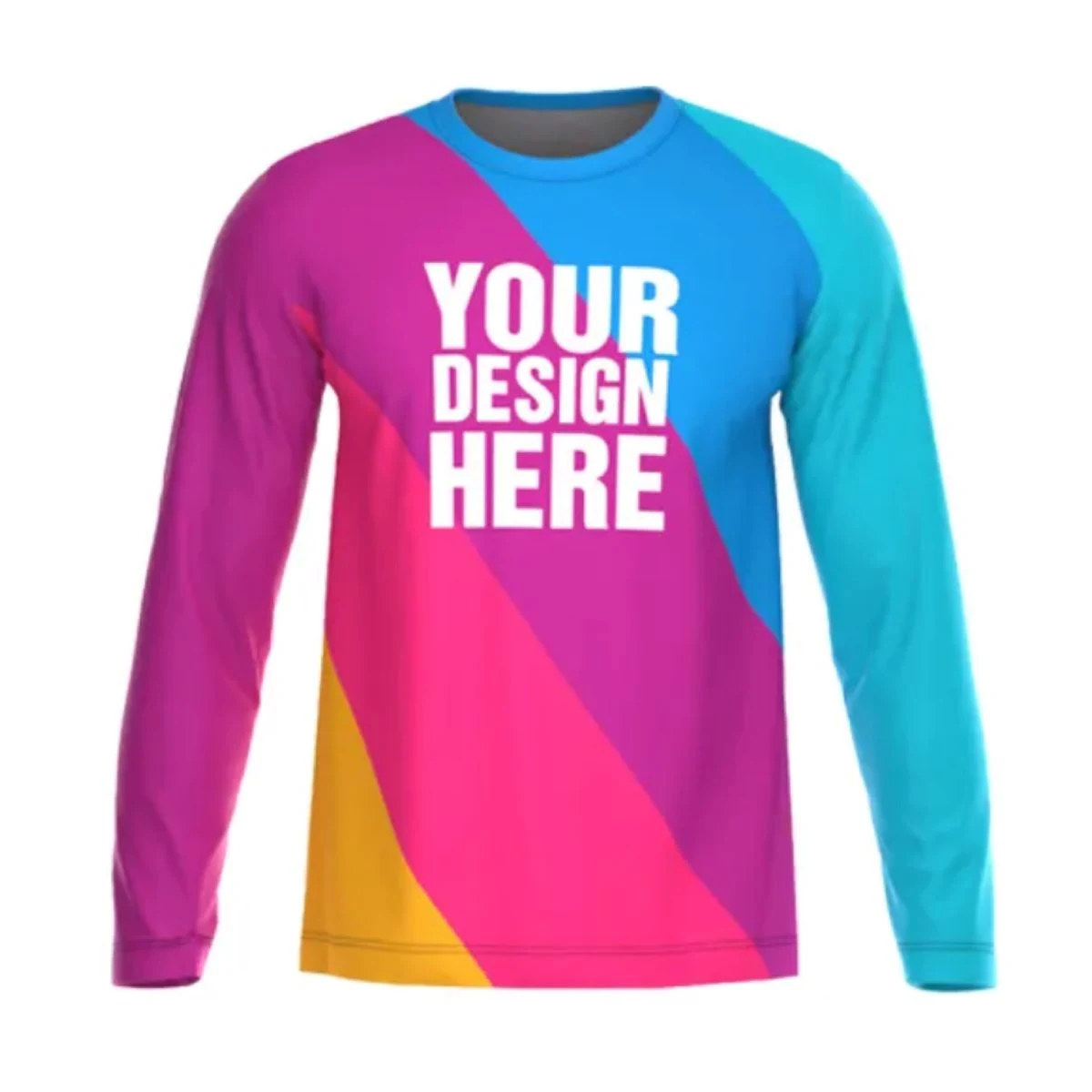 Full Color Crew Neck Sweatshirt, custom hoodie or sweatshirt with logo imprint 1