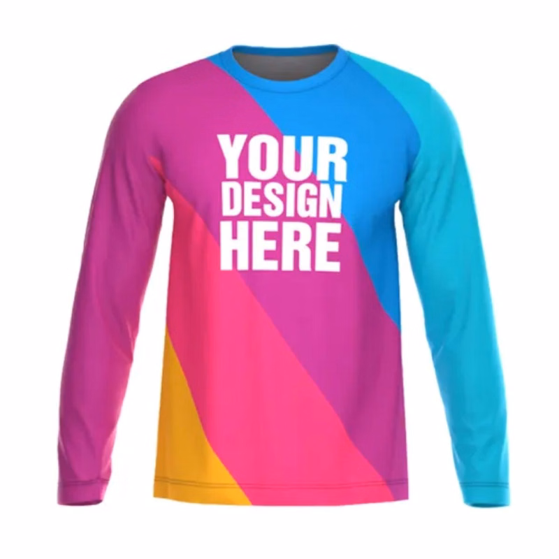 Full Color Crew Neck Sweatshirt