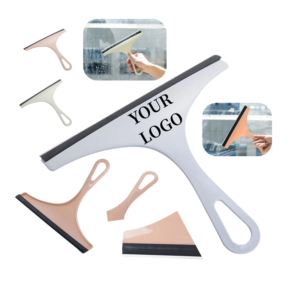 Glass Squeegee Scraper Window Cleaning Tool 1