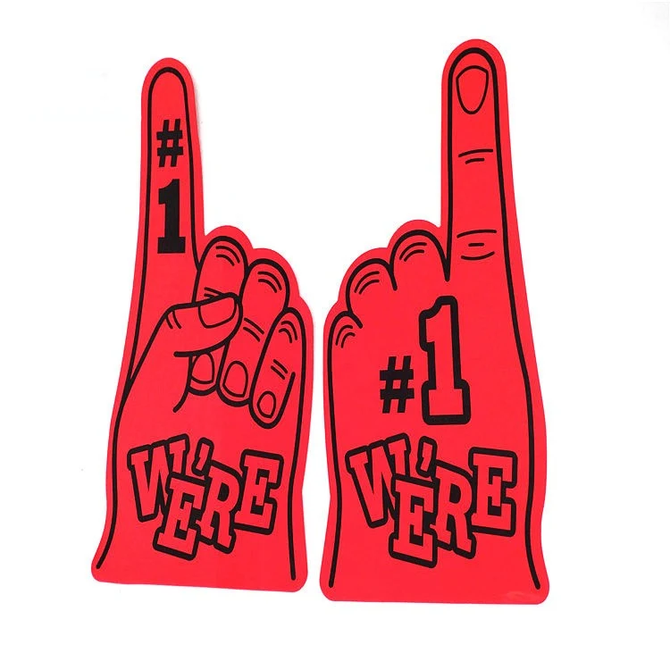 Jumbo Foam Finger Cheer Gloves 1