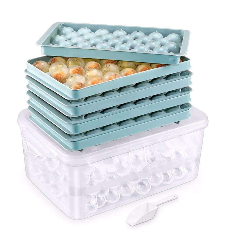 Round Ice Cube Tray- 33X2 PCS