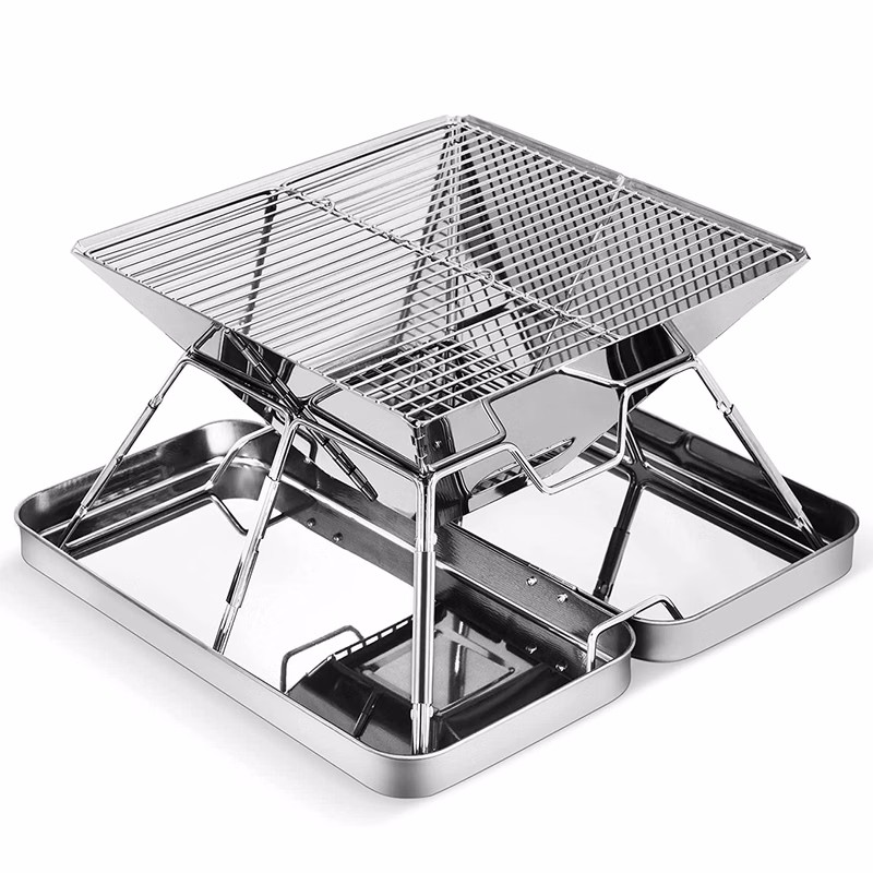Folding Portable Charcoal Grill