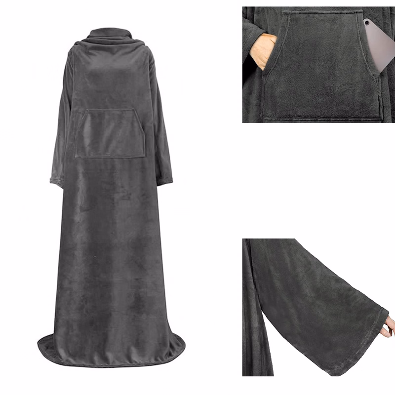 Wearable Blanket with Sleeves
