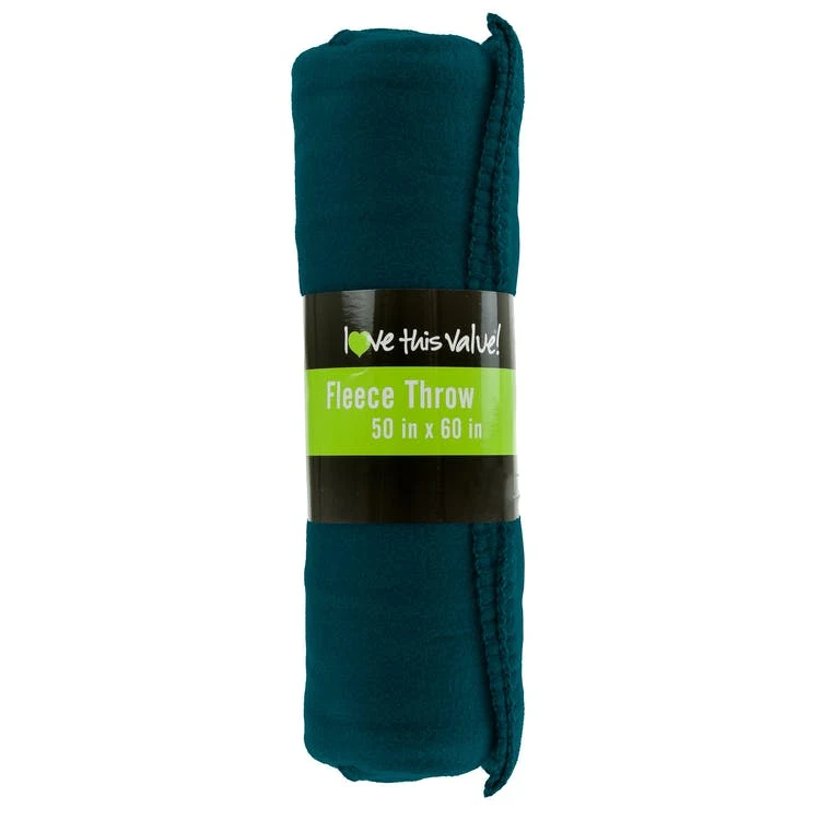 Fleece Blankets - Navy Blue 50" x 60" 1
