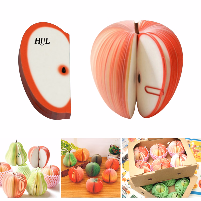 3D Fruit Shaped Portable Mini Notes