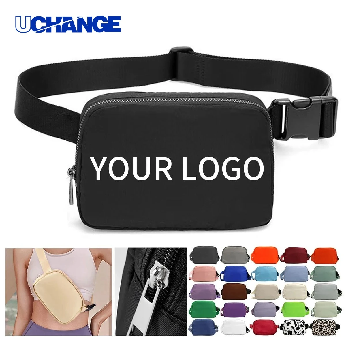 Sports Waist Bag Pack with Adjustable Strap 1