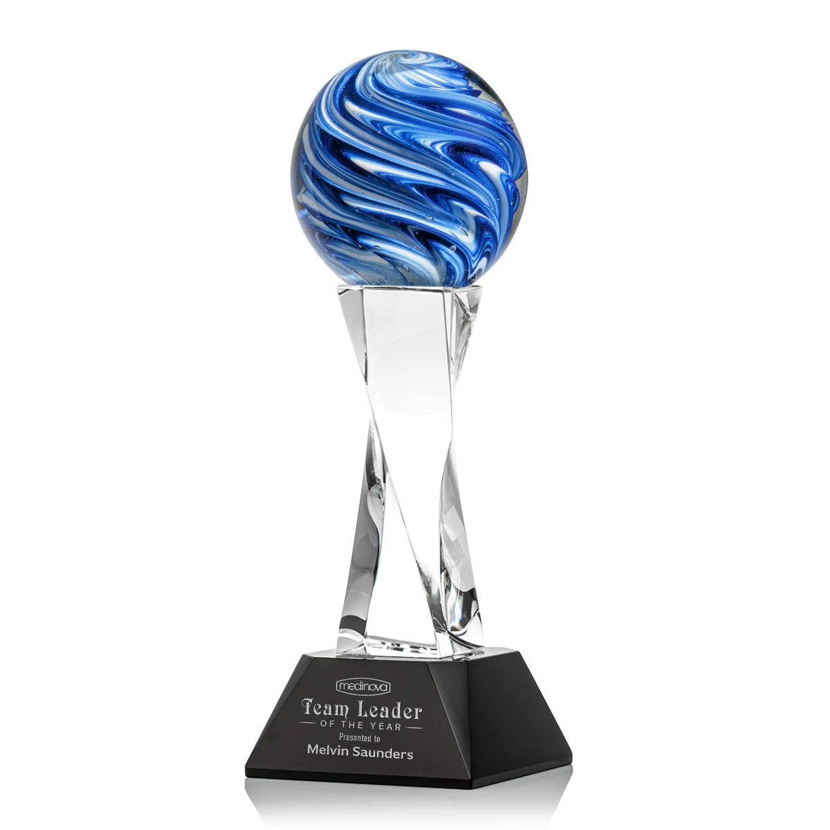 Naples Award on Langport Base - Black 1