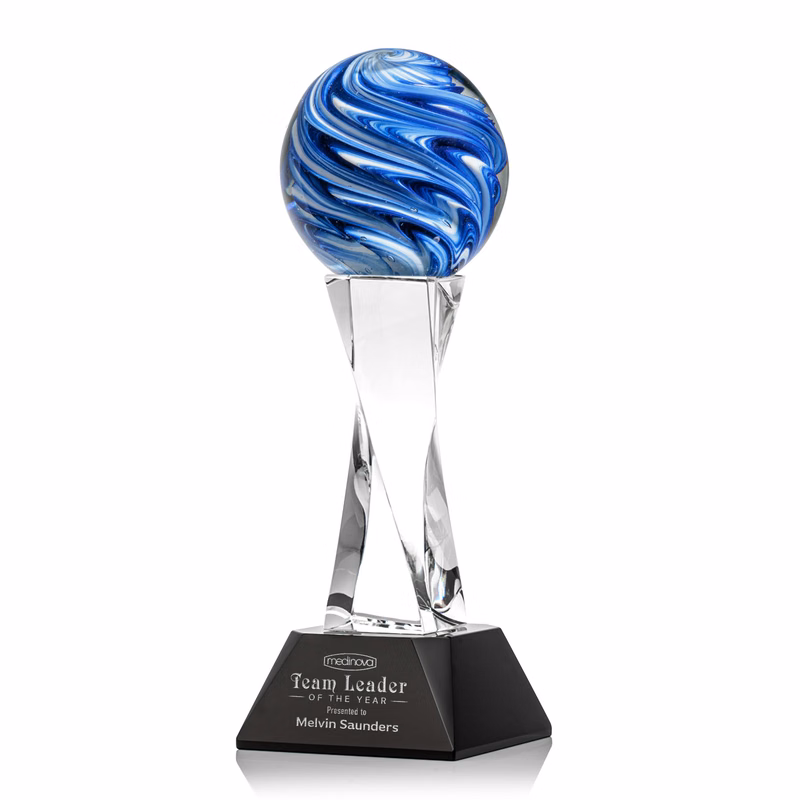 Naples Award on Langport Base - Black