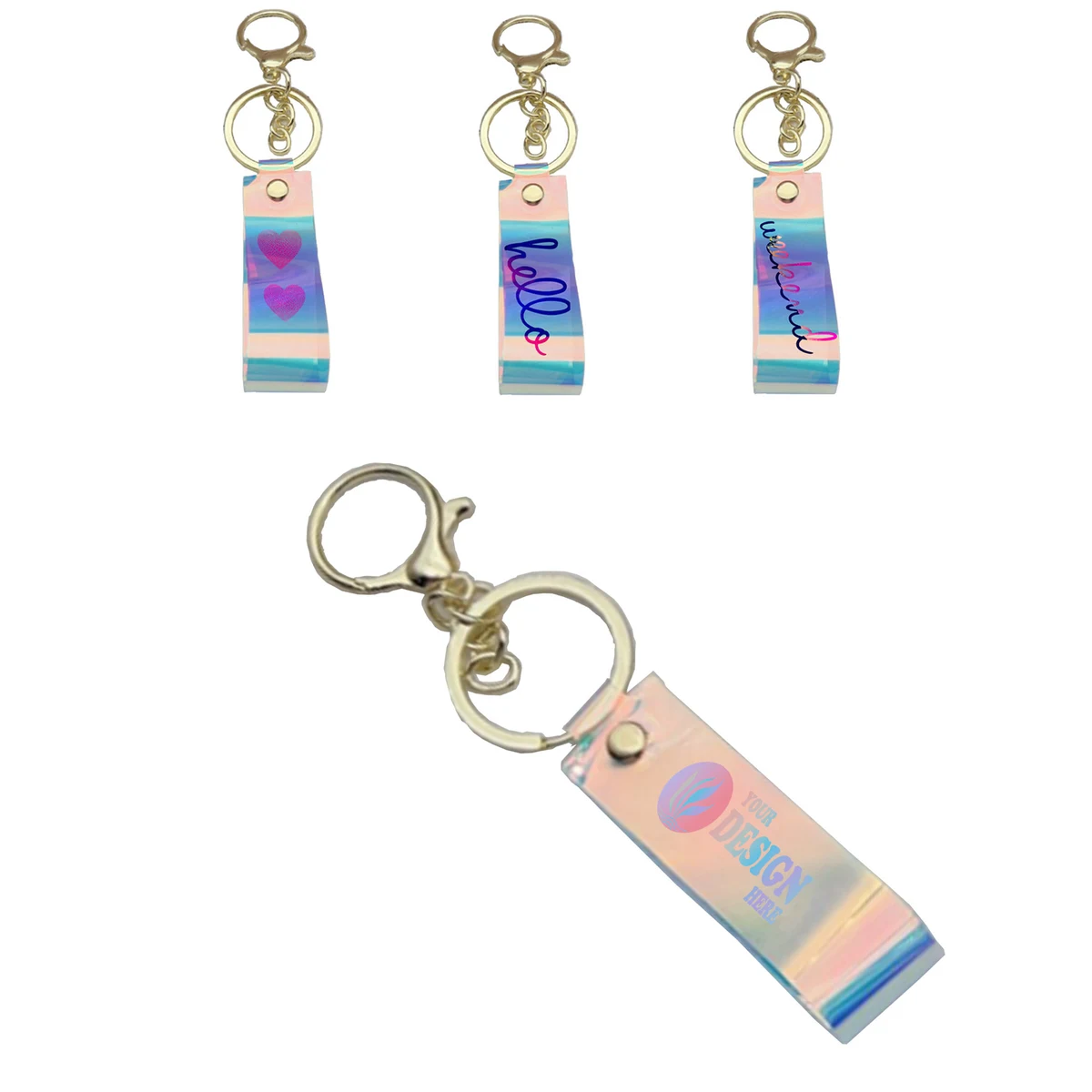 Full Color Custom PVC Keychain 1