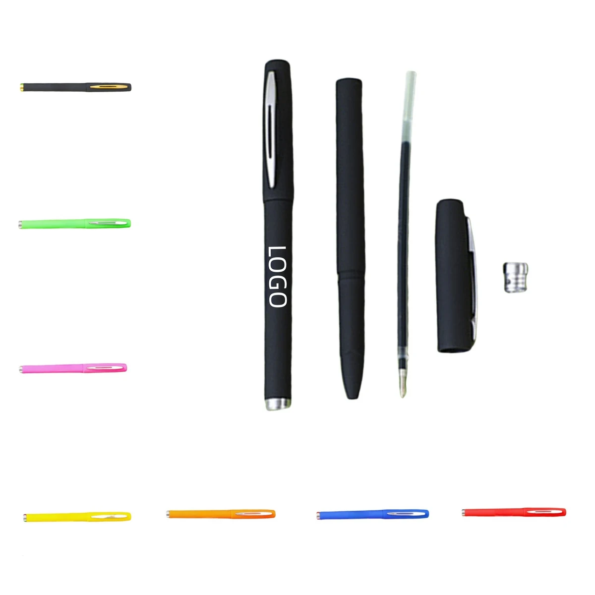 Smooth Gel Pen With A Cap 1