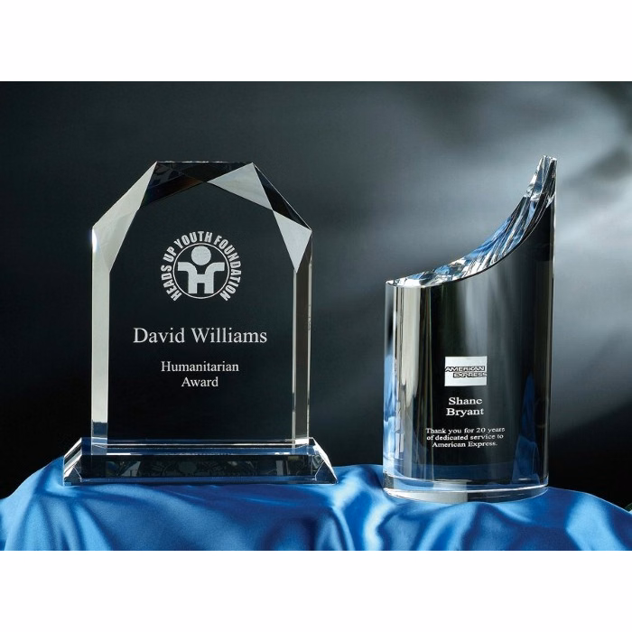 Designer Crystal Mezzo Award