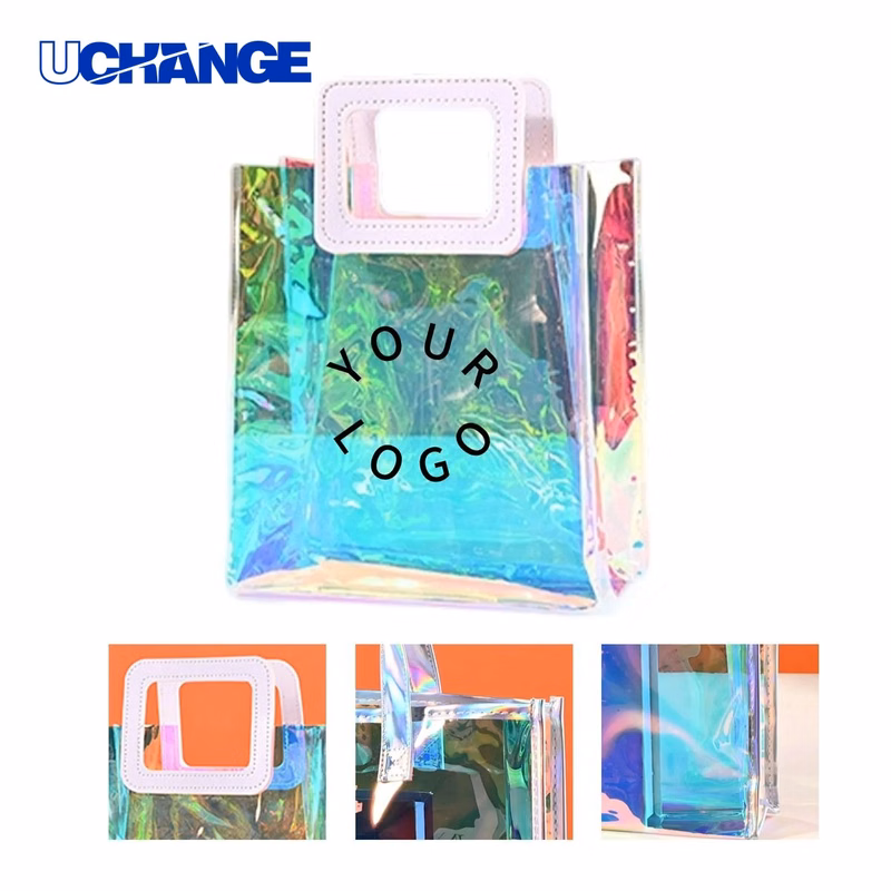 Clear Holographic Tote Bag Carrier