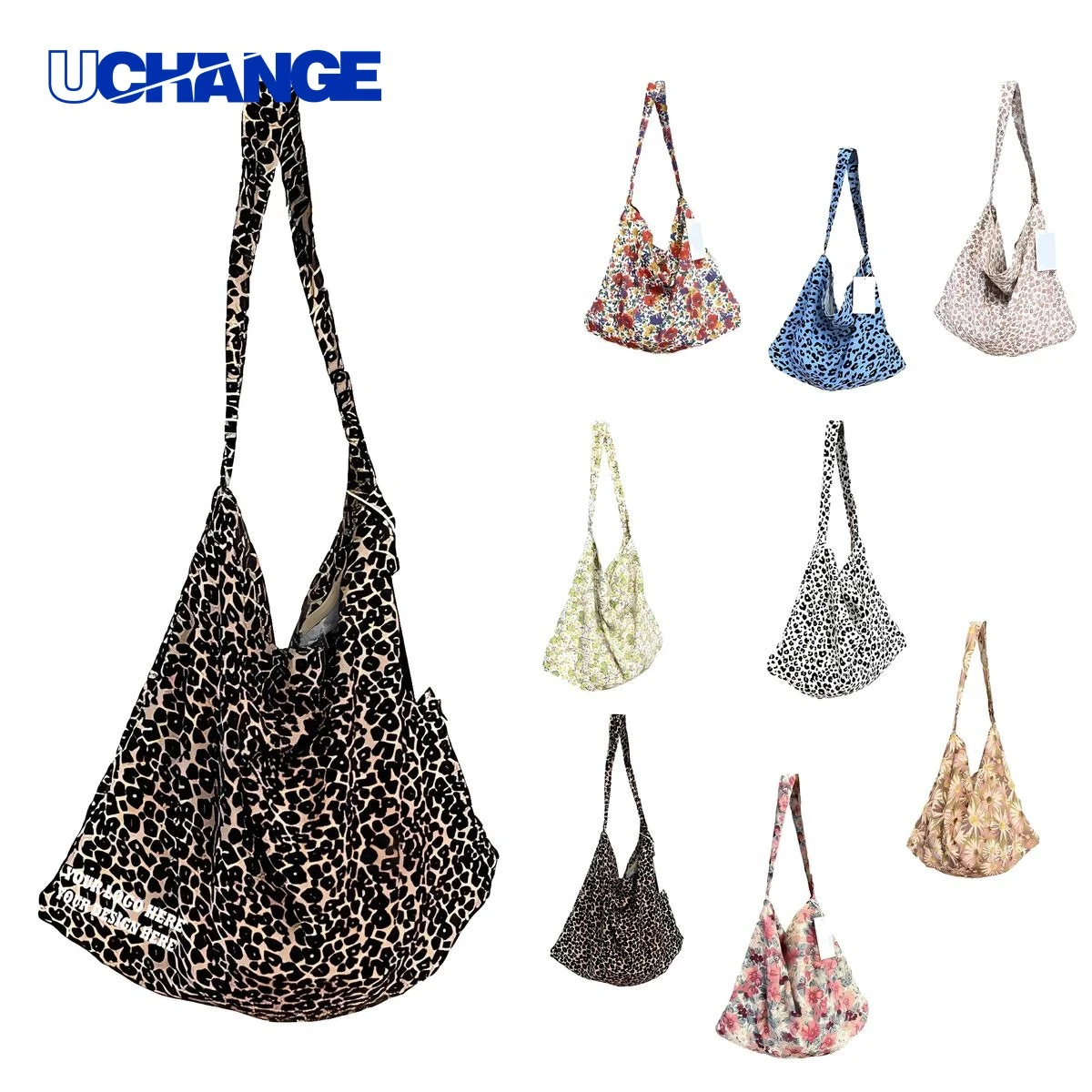Canvas Shoulder Tote Crossbody Bag 1