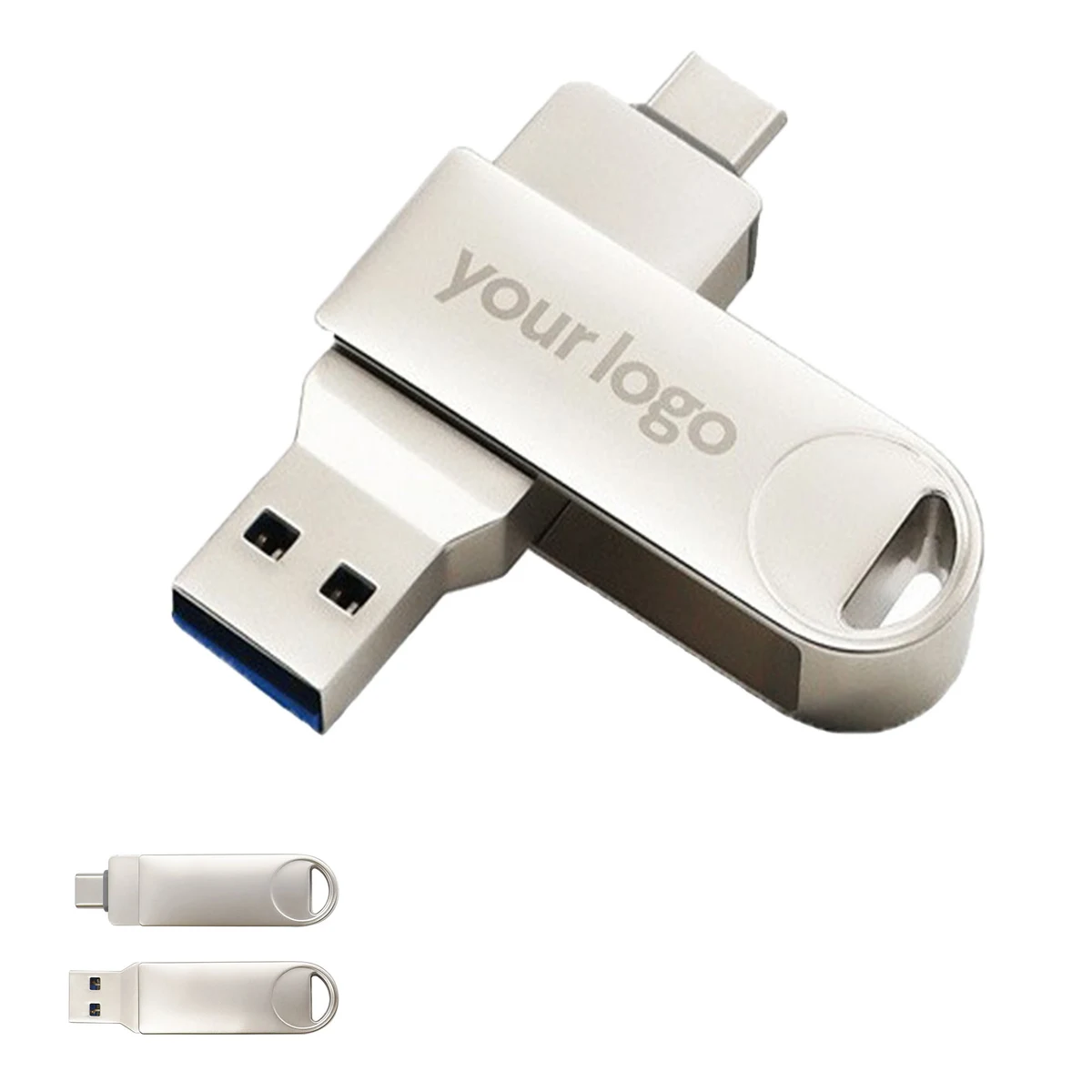 2-in-1 Rotating USB Drive 1