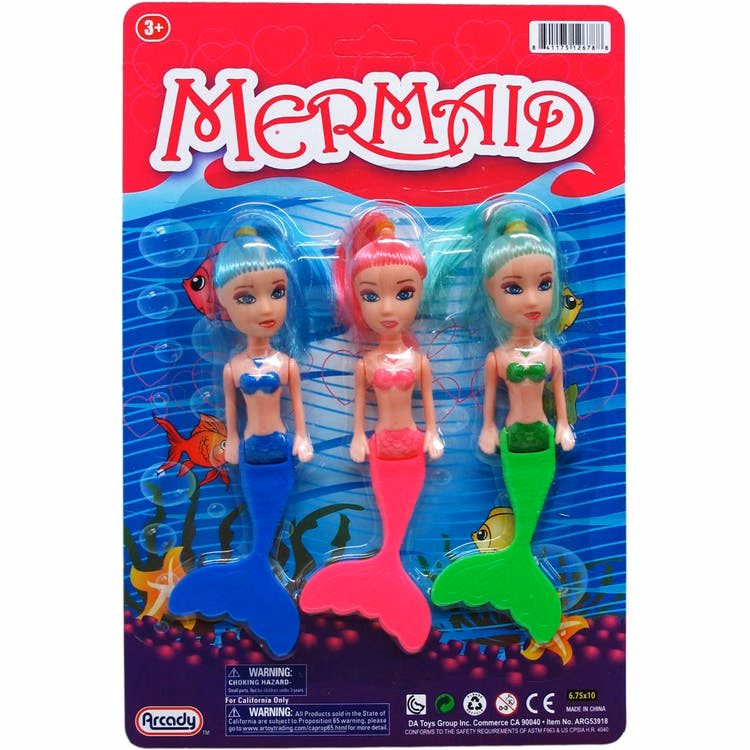 Mermaid Doll Sets 3-Pack